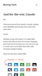 Mobile Screenshot of boringtech.com